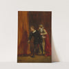 Hamlet and His Mother (1849) by Eugène Delacroix