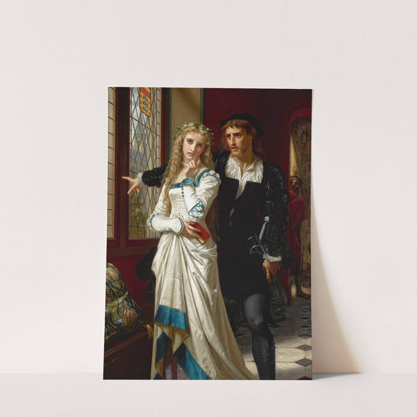 Hamlet And Ophelia by Hugues Merle