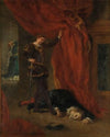 Hamlet devant le corps de Polonius (1854-1856)