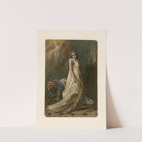 Hamlet, full-length portrait of Ophelia by Mary Ann Criddle