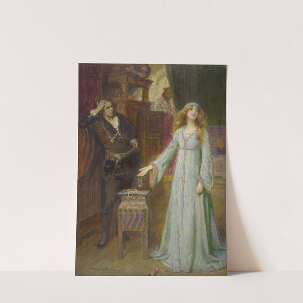 Hamlet, III, 1 (1901-1920) by Charles A. Buchel