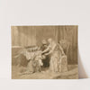 Hamlet, III, 1, Polonius blessing Laertes by Charles Landseer
