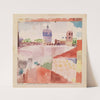 Hammamet with Its Mosque (1914) by Paul Klee