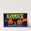 Hammock Brand Citrus Label (1930-1950)
