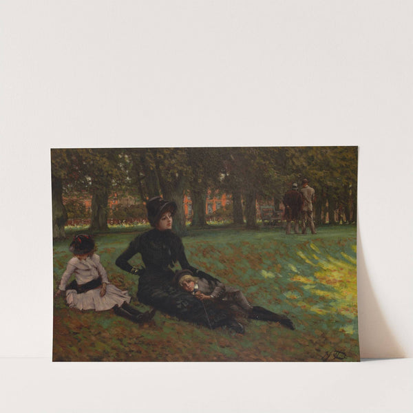 Hampton Court (circa 1882) by James Tissot
