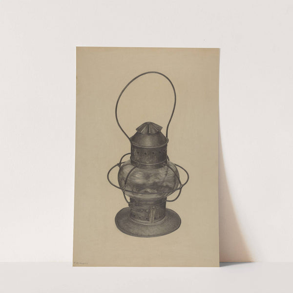 Hand Lantern by Florence Strom