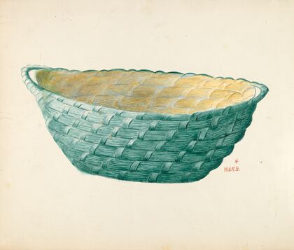 Hand Made Work Basket