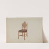 Handcarved Side Chair by Cornelius Christoffels