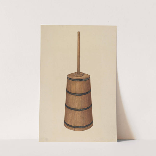 Handmade Churn by Rex F. Bush
