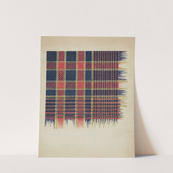 Handwoven Coverlet by Dorothy Lacey