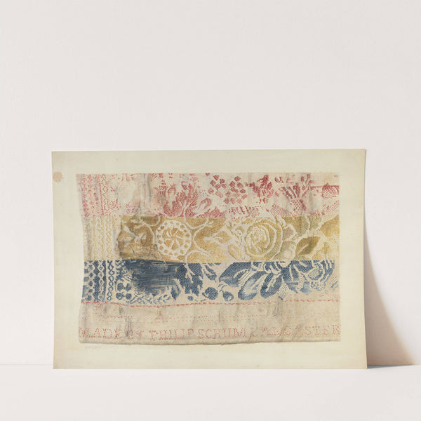 Handwoven Table Cover by Maud M. Holme