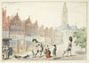 Hanengevecht in de Sassenstraat in Zwolle