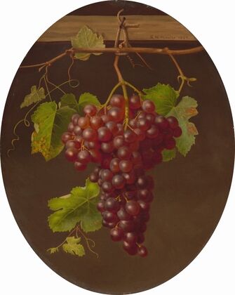 Hanging Bunch of Grapes (1867)