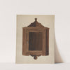 Hanging Corner Cupboard (c. 1938) by Wilbur M Rice