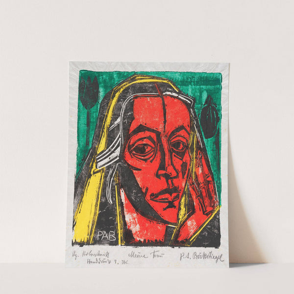 Hanna (Meine Frau) (1920) by Peter August Böckstiegel
