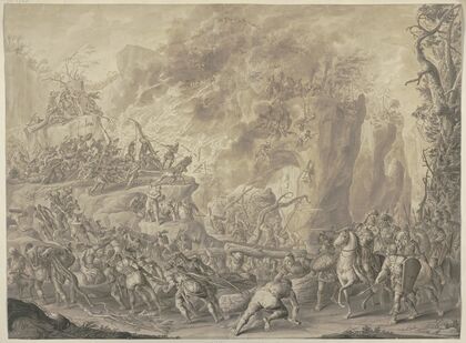 Hannibals Kampf mit den Helvetiern (1722)