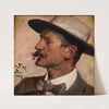 Hans Gyde Petersen by Peder Severin Krøyer