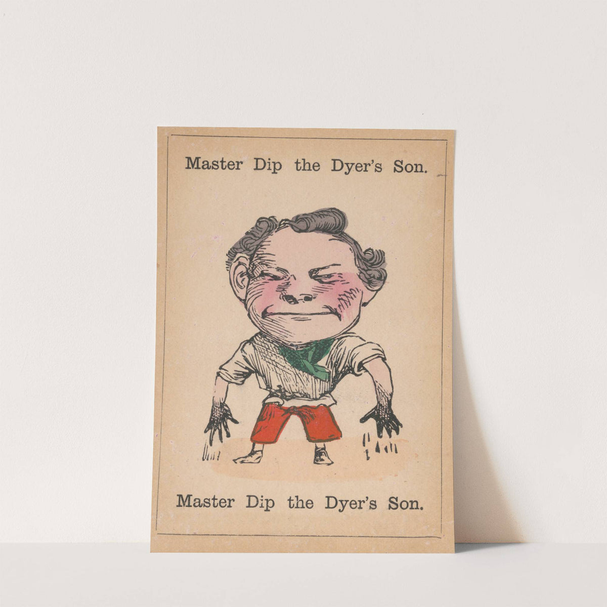 Happy families Pl.08 by Sir John Tenniel