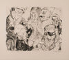 Happy New Year 1917, plate 17 from the portfolio ‘Faces’ (1917)