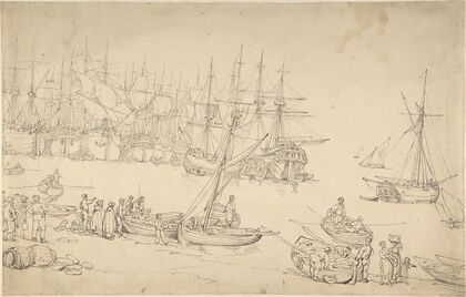 Harbor scene