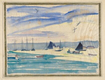 Harbor Scene