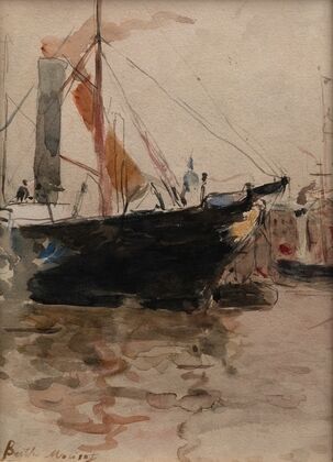 Harbor Scene, Isle of Wight (1875–82)