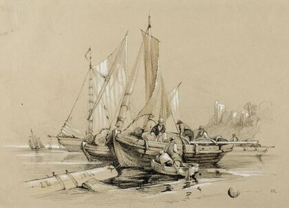 Harbor with Cutters