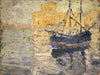 Harbour with Sailing Boat