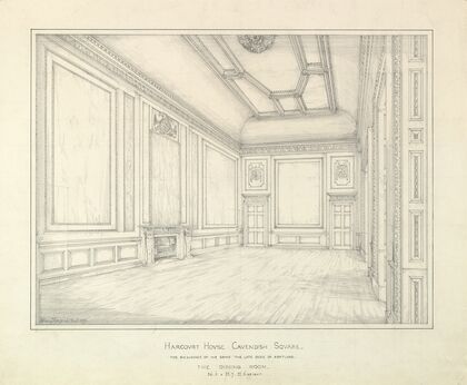 Harcourt House Cavendish Square, The Dining Room