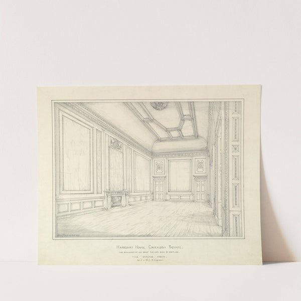 Harcourt House Cavendish Square, The Dining Room by Henry Hodge