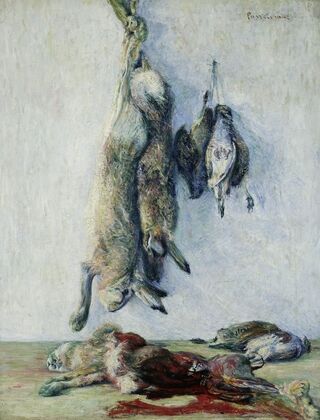 Hares and partridges (Still life – hare)