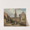 Harfleur bei Le Havre (Blick auf Saint Martin) (1836) by Johann Wilhelm Schirmer