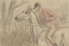 ‘Hark’; Startled Horse and Alert Rider
