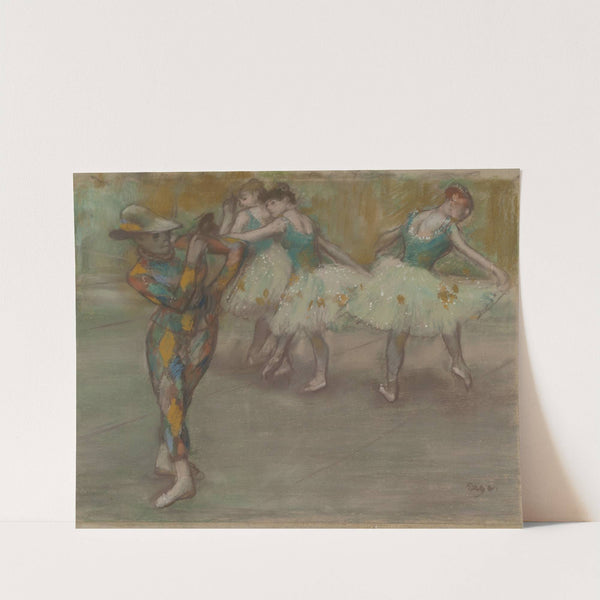 Harlequin Dance (circa 1890) by Edgar Degas