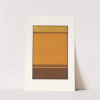 Harmony of Analogy in Broken Orange and YelIow-Brown by James Ward