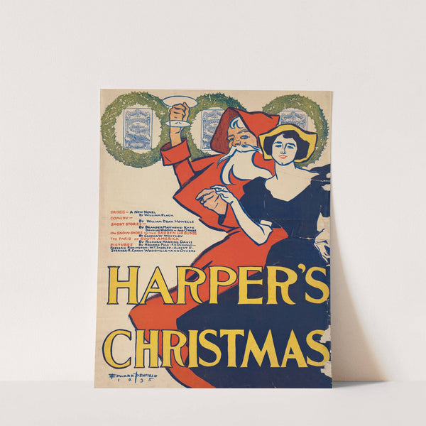 Harper&#039;s Christmas by Edward Penfield