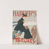 Harper&#039;s February by Edward Penfield