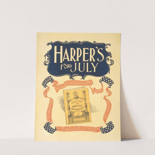 Harper&#039;s for July by Edward Penfield