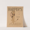 Harper&#039;s for March by Edward Penfield