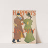 Harper&#039;s January by Edward Penfield