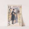 Harper&#039;s January by Edward Penfield