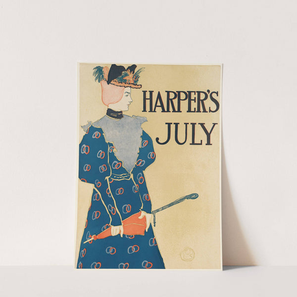 Harper&#039;s July by Edward Penfield