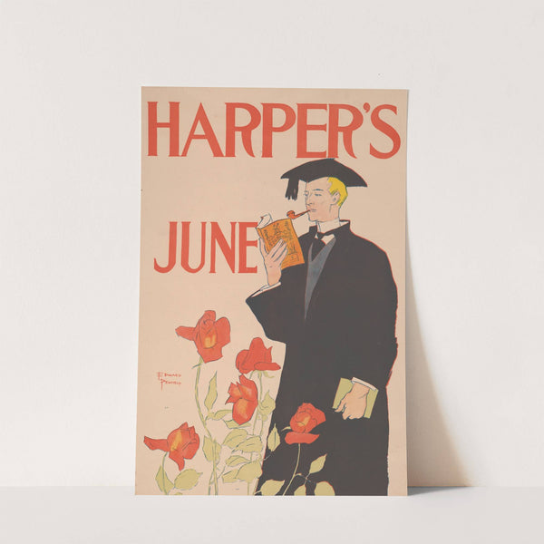 Harper’s June (1895) by Edward Penfield