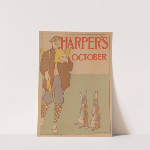 Harper&#039;s October by Edward Penfield