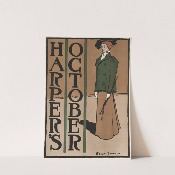 Harper&#039;s October by Edward Penfield