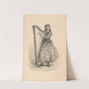 harpist (1926) by Józef Rapacki