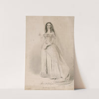 Harriett D. Taylor as Rosalind; ‘I charge you o women, for the love you bear to men …’ As you like it, act 5, scene 7 (1838) by Richard James Lane