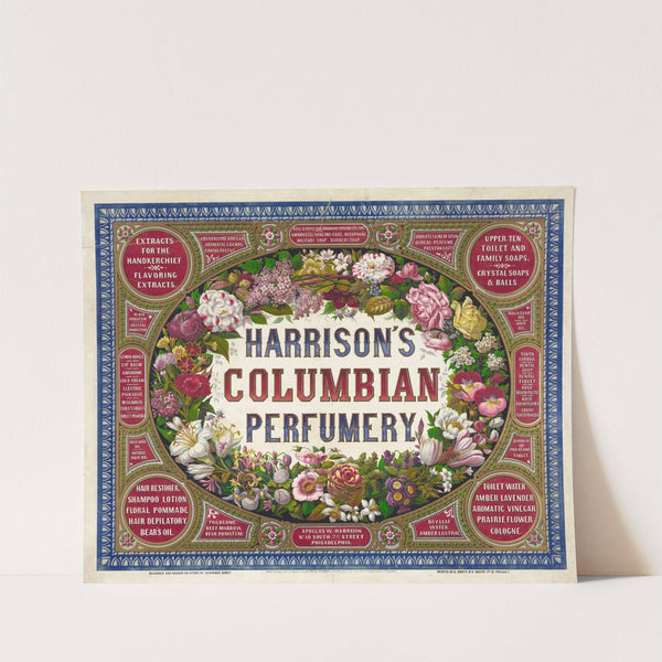 Harrison&#039;s Columbian perfumery by Alphonse Bigot