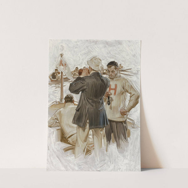 Harvard Crew Team (circa 1907) by Joseph Christian Leyendecker