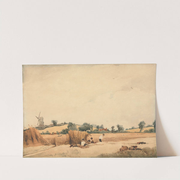 Harvesting by François Louis Thomas Francia